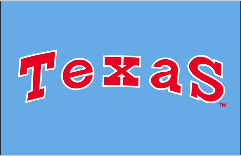 Texas Rangers 1976-1982 Jersey Logo t shirts iron on transfers